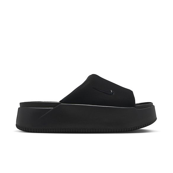 Nike Calm Elevation Women's Cushioned Slide Sandals (Black)