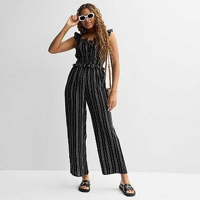 Juniors' Liberty Love Sleeveless Jumpsuit