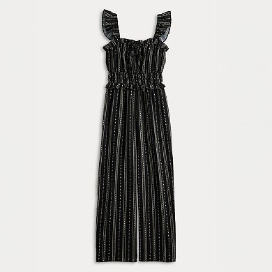 Juniors' Liberty Love Sleeveless Jumpsuit
