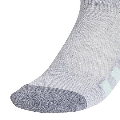 adidas Girls' Athletic Cushioned 6-Pack Quarter Socks