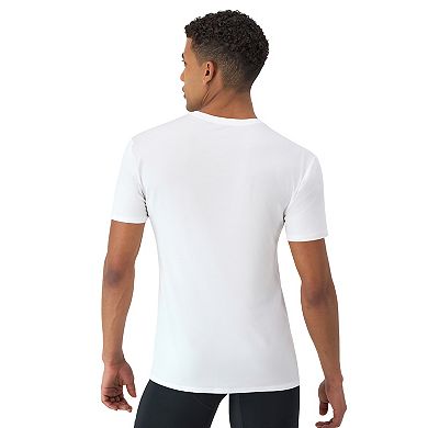 Men's Hanes 3-Pack Moves Ultimate Breathable Mesh Crewneck Undershirt with X-Temp