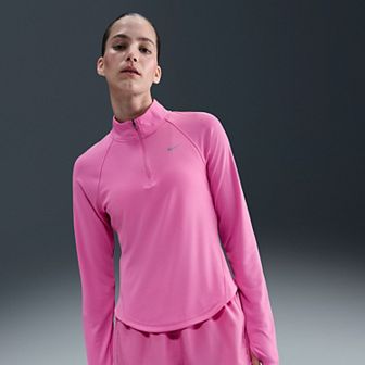 Women's Nike Tempo Swoosh HBR Dry Fit Half-Zip Top