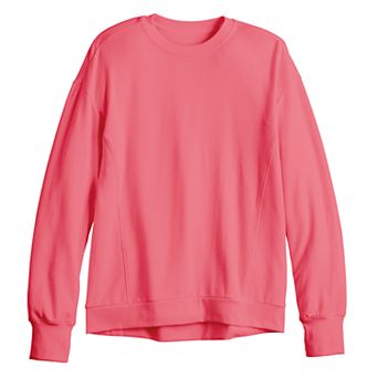 Girls 7-20 Tek Gear® Tuck Back Crewneck Top in Regular & Plus Sizes