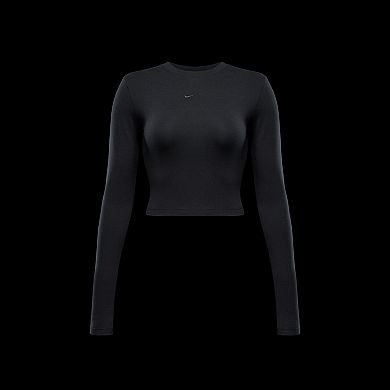Women's Nike Slim Long-Sleeve Cropped Top