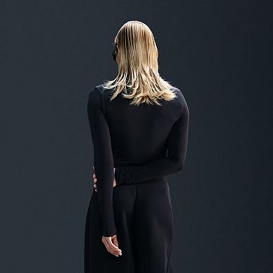 Women's Nike Slim Long-Sleeve Cropped Top