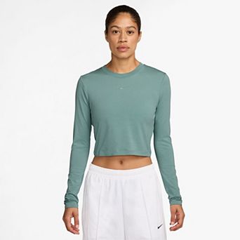 Women's Nike Slim Long-Sleeve Cropped Top