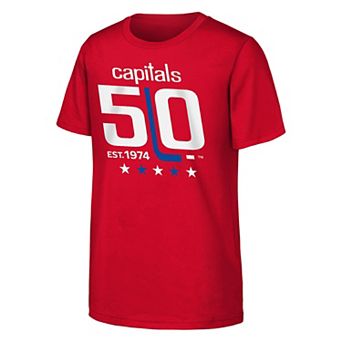 Youth Red Washington Capitals T-Shirt