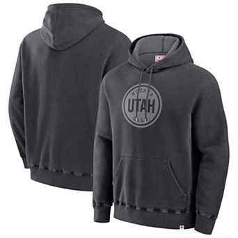 Men's Fanatics Black Utah Hockey Club Made in Canada Pullover Hoodie