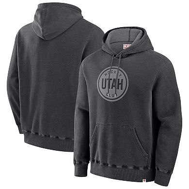 Men's Fanatics Black Utah Hockey Club Made in Canada Pullover Hoodie