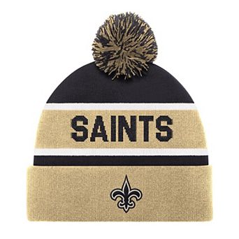 Unisex Starter Gold New Orleans Saints Cuffed Knit Hat with Pom