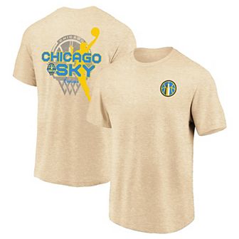 Unisex Fanatics Natural Chicago Sky WNBA Team Elite T-Shirt