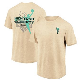 Unisex Fanatics Natural New York Liberty WNBA Team Elite T-Shirt