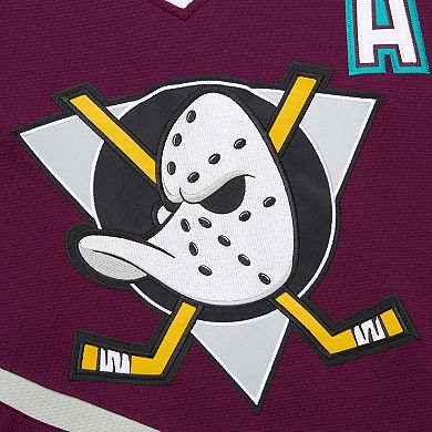 Men's Teemu Selanne Purple Anaheim Ducks 1996-97 Power Play Jersey