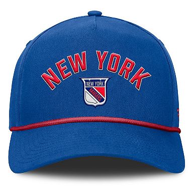 Men's Fanatics Royal New York Rangers Decades Collection A-Frame Rope Adjustable Hat