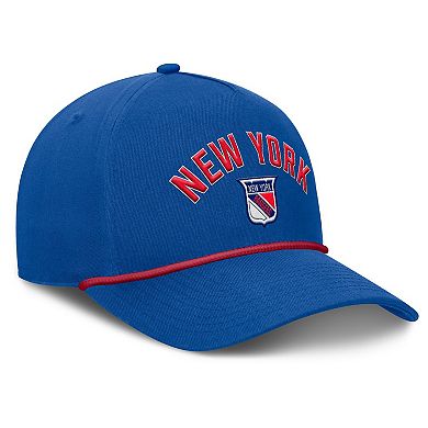 Men's Fanatics Royal New York Rangers Decades Collection A-Frame Rope Adjustable Hat