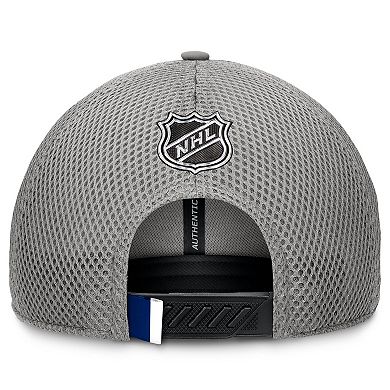 Men's Fanatics Gray Tampa Bay Lightning Authentic Pro Home Ice Trucker Adjustable Hat