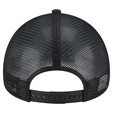 Men's New Era Black Arizona Diamondbacks 9FORTY A-Frame Trucker Adjustable Hat