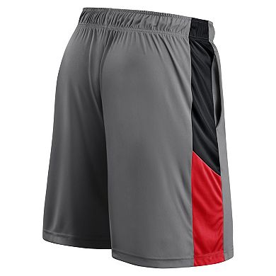 Men's Fanatics Gray Ottawa Senators Primary Logo Shorts