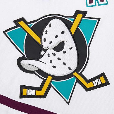 Men's Teemu Selanne White Anaheim Ducks 1996-97 Power Play Jersey