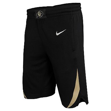 Men's Nike Black Colorado Buffaloes Replica Performance Basketball Shorts