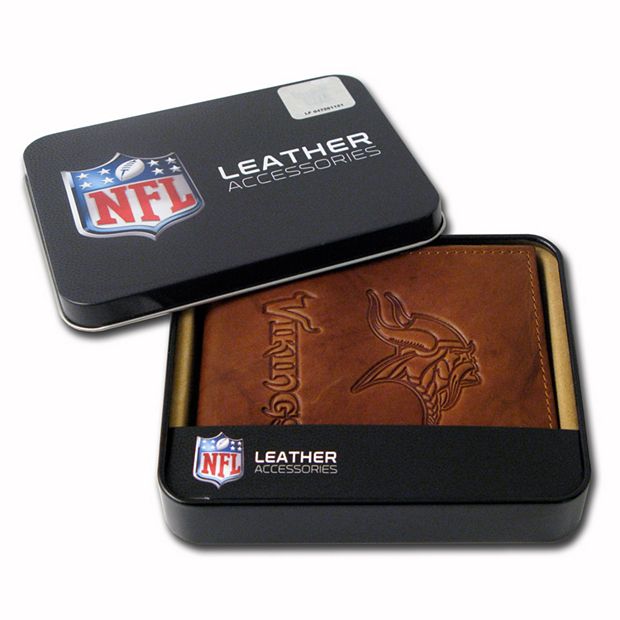 Minnesota Vikings Leather Bifold Wallet