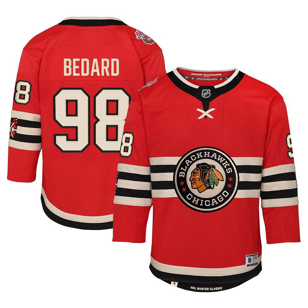 Preschool Connor Bedard Red Chicago Blackhawks 2025 NHL Winter Classic