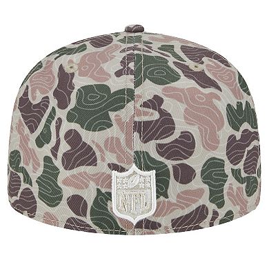 Men's New Era New Orleans Saints Geo Camo 59FIFTY Fitted Hat