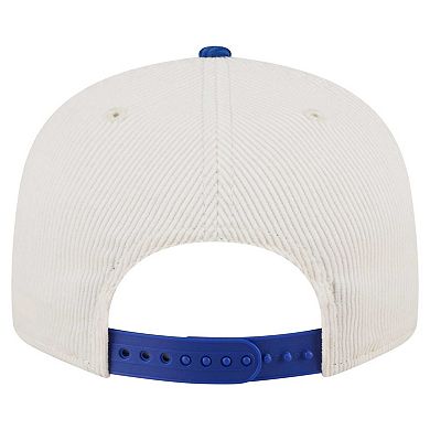 Men's New Era Cream Golden State Warriors Two-Tone 9FIFTY Snapback Hat