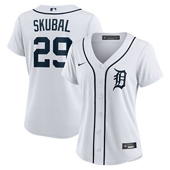 Women's Nike Tarik Skubal White Detroit Tigers Home Replica Player Jersey
