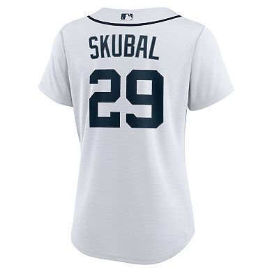 Women's Nike Tarik Skubal White Detroit Tigers Home Replica Player Jersey