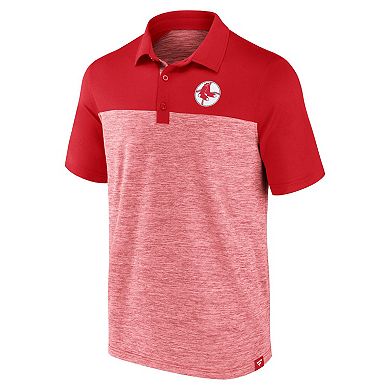 Men's Fanatics Red Boston Red Sox True Classics Avid Fan Brushed Polo