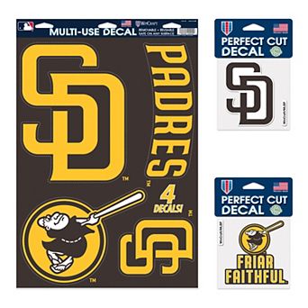 WinCraft San Diego Padres Decal Variety Pack