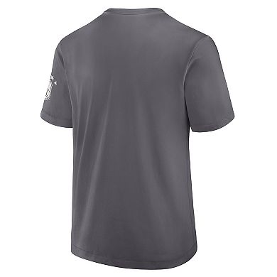 Men's Fanatics Gray Detroit Red Wings Decades Collection Made To Last T-Shirt