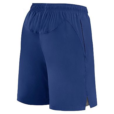 Men's Fanatics Blue Vancouver Canucks Authentic Pro Tech Shorts