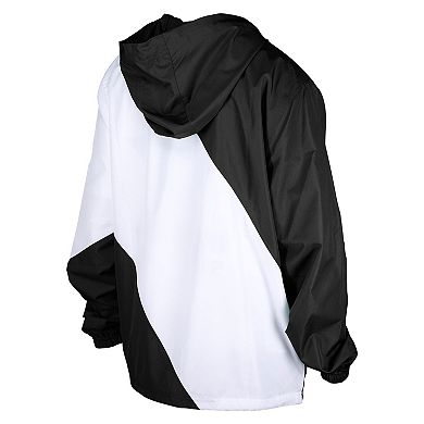 Men's New Era Black Boston Celtics 2024/25 City Edition Full-Zip Windbreaker Jacket