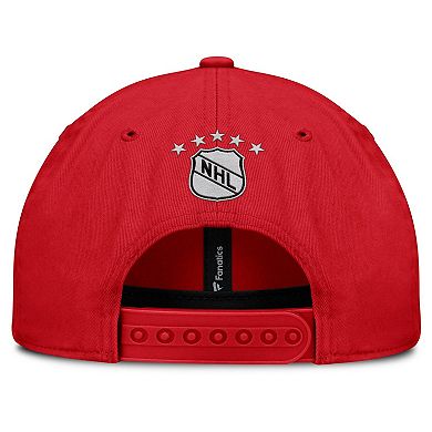 Men's Fanatics Red Chicago Blackhawks Decades Collection Adjustable Hat