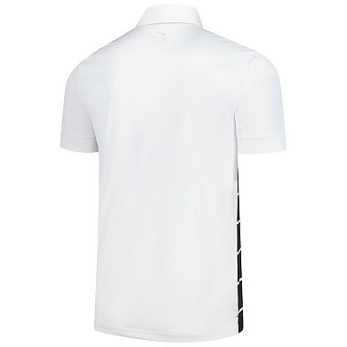 Men's Nike White Oklahoma Sooners Stripe Polo