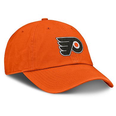 Men's Fanatics Orange Philadelphia Flyers Decades Collection Adjustable Hat