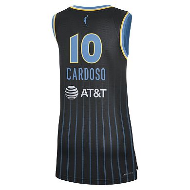 Unisex Nike Kamilla Cardoso Black Chicago Sky 2024 WNBA Draft Explorer Jersey