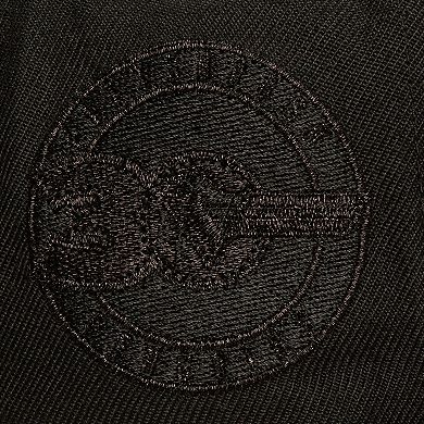 Men's Mitchell & Ness Black Pittsburgh Penguins Soul Strike Pearl Tonal Snapback Hat