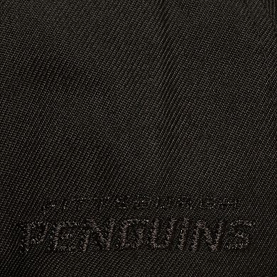 Men's Mitchell & Ness Black Pittsburgh Penguins Soul Strike Pearl Tonal Snapback Hat