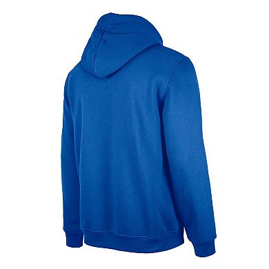 Men's New Era Royal Philadelphia 76ers 2024/25 City Edition Pullover Hoodie