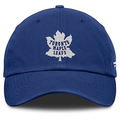 Men's Fanatics Blue Toronto Maple Leafs Decades Collection Adjustable Hat