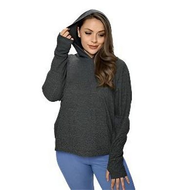 Women's Regular French Terry Activewear Hoodie - Great for Cool Mornings, Workout Gear