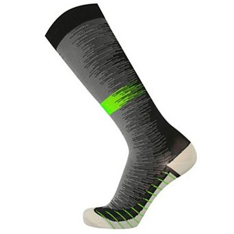 Graduated Colorful Compression Knee High Socks for Women 15-20 mmHg