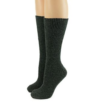 Regenerated Wool Diabetic Outdoor Hiking Extra Wide Calf Women Socks