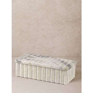 Cuba Decorative Box - Green Onyx