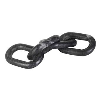 Eternity Chain Links - Black Marble