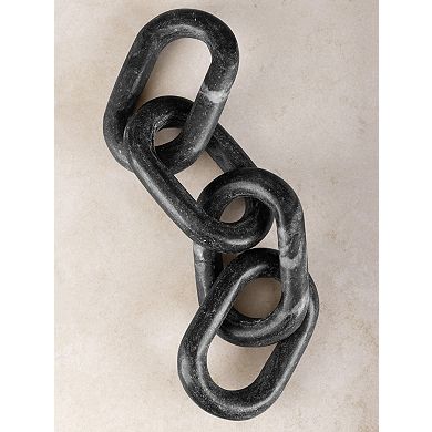 Eternity Chain Links - Black Marble