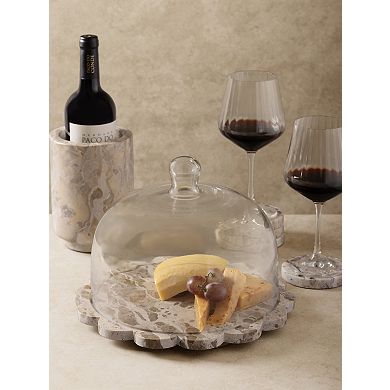 Viola Serving Board with Cloche